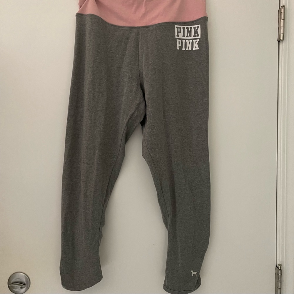 Pink Victoria’s secret Yoga Capris